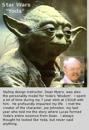 Dean Myers inspiration for Yoda